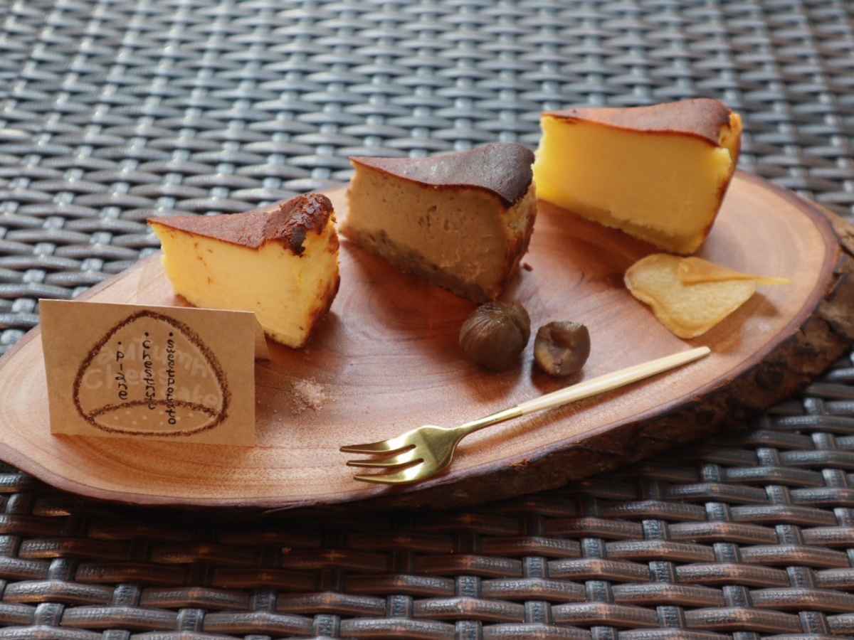 3種のチーズケーキ