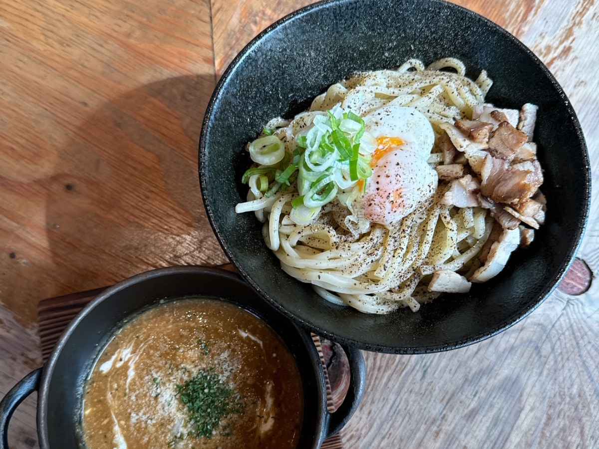 カルボナーラつけ麺