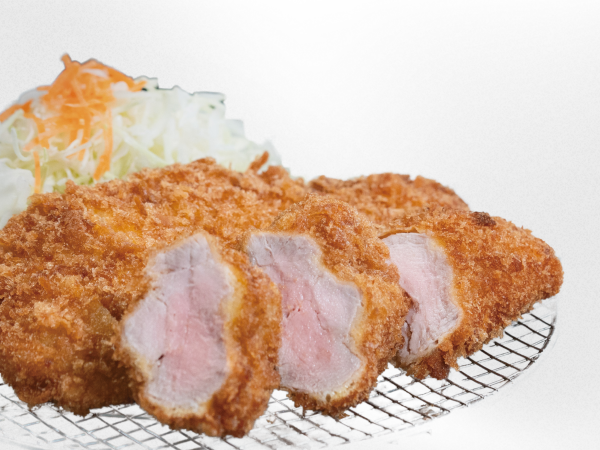 黒豚ロースとひれの食べ比べ