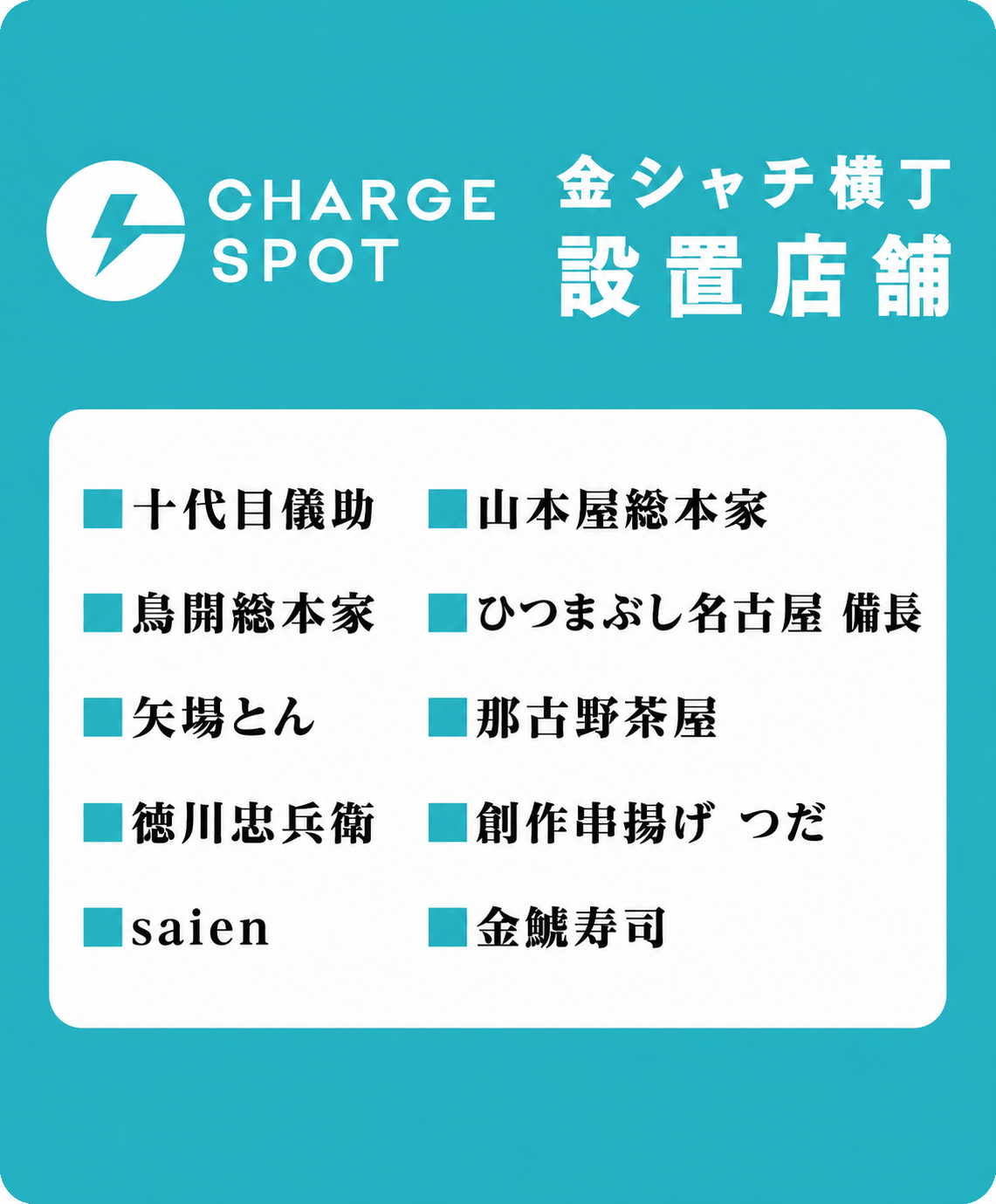 チャージスポット